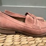 Madewell Pink Suede Loafers  size 7.5 Photo 0
