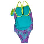 Speedo Vibe SZ 24 Eco Endurance Swimsuit 1-Piece Palm Trees Classic Fit Lined Photo 4
