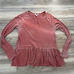 Time And Tru  - Free People vibes, waffle,size large Photo 0