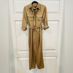 Dressy satin look jumpsuit 🌼🌼🌼 Gold Size 4 Photo 3