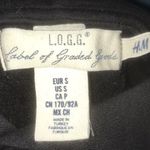 H&M  + LOGG NASA hoodie black pouch pocket size S Photo 2