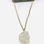 Cookie Lee statement necklace with glass nuggets Photo 3