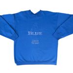 Vintage 90s M&M’s Blue Candy Embroidered Las Vegas Crewneck Sweatshirt Sweater Size XL Photo 0