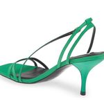 Reiss Green Strappy Sandals Heels, Size EU 39 | US 8, Brand New w/o Box Photo 3