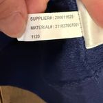 Polo Ralph Lauren Women’Navy Blue Cotton Sweatshirt with Shell and button detail Size M Photo 8