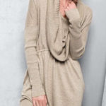 Victoria's Secret  Kiss of Cashmere Knit Sweater Cowl Neck Tunic Dress, Small Photo 0