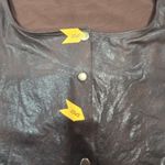 Frankies Bikinis x REVOLVE Mirage Leather Vest in Cocoa Brown Size XL Photo 3