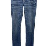 Current/Elliot The Straight Leg Traveled Medium Wash Jeans Size 28 Blue Photo 0