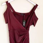 All Saints cadia mini dress in red maroon size 00 Photo 7
