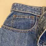 Madewell Rigid Denim Straight Mini Skirt in Haydel Wash: Tie-Waist EUC Sz 30 Photo 3