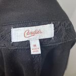 Candie's  Black 3/4 Sleeve Blazer Size Medium Photo 4