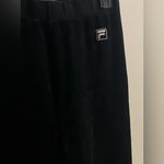 FILA Vintage Y2K Womens Velour Leggings M Medium Black Waist 28” 30” Photo 1