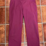 Max Mara  Fuchsia Stretch Capri Pants Photo 2