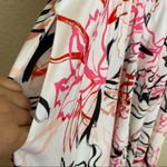 Badgley Mischka NWOT  Vaca‎ cocktail floral print shirt midi dress Photo 8