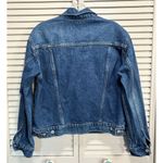 Old Navy  Dark Wash Denim Jacket Size Small Pockets Button Up Collar‎ Cotton Photo 4