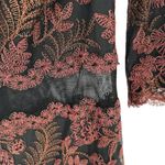 Tadashi Shoji Winona Amber Lace Mesh Illusion Off Shoulder Dress Size 6 Photo 8