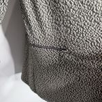 Sun Kim Open Front Leopard Cardigan Size Large Zipper Detail Photo 2