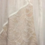 Morgan & Co Juniors 5 Lace Glitter Keyhole Halter Dress Hi Lo Prom Bridal Party Pink Size undefined Photo 2