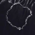 Cute angelic aesthetic heart choker Photo 4