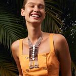 Free People  Sunrise Beaded Necklace Photo 1