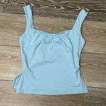 SheIn Sz M Baby Blue Super Soft Tank Top Cute! Photo 0