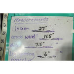 White Crow  Jeans Womens 26 Patchwork distressed boho flannel lined grunge Photo 7