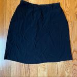 Madewell uptown slip skirt black size large Photo 1