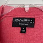 Banana Republic  Size M Pink Filpucci Italian Superloft Yarn Cardigan Buttons Photo 3