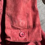 Van Heusen Vintage Leather  Western Burgundy Blazer Photo 4