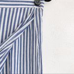 Boohoo Nautical Stripe Split Wide Leg Pants Size Medium Photo 2