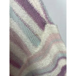 Torrid  Pastel Pink Purple Striped Soft Knit Button Up Cardigan Sweater Size 4X‎ Photo 8
