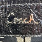 Coach Ashley Canvas and Leather Shoulder Bag - Black and Grey - Preowned Photo 7