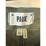 Paige Carly Wide Leg Ankle Cargo Pants Ivy Green NWT Size 27 Photo 9