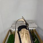 J.Renee Black Cierra Slingback Heels with Pointed Toe Size 7M Photo 6