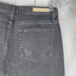 White Fox Boutique White Fox Distressed/Ripped Black Denim Jeans Size L With Raw Hem Photo 11