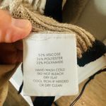 WHITE + WARREN Almond Black Merino Wool Button Belted Oversized Cardigan Size M Gray Size M Photo 13