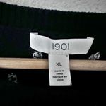 1901  x NORDSTROM | Black White Polka Dot Pullover Crew Neck Sweater | Size XL Photo 3