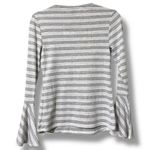 Kaari Blue  women’s size XS grey stripe long sleeve bell sleeve top new with tags Photo 1