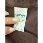 Gildan Southern Originals  Pumpkin‎ Long Sleeve Brown T Shirt Women's Large NWOT Photo 2