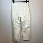 Abercrombie & Fitch  Curve Love Cargo Pants Cream Carpenter  Women's Size 10 Long Photo 4