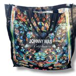 Johnny Was California Reusable Tote Bag Large Packable Carry On Travel 18 x 19" Photo 3
