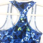 Lululemon Cool Racerback Athletic Yoga Tank Top: Windy Blooms Sapphire Blue Photo 7