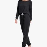 Amazon Lounge Sets for Women 2 Pieces Outfits Casual Long Sleeve Crew Neck Pullover Top Photo 1