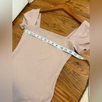 Babaton Aritzia  Contour Squareneck Shortsleeve Bodysuit size Small Photo 5