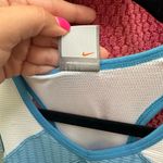 Nike Blue Ribbed Fitted Sleeveless Tank Top Size M Photo 4