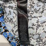 Topshop New Floral Print Tie Back V-Neck Romper Blue Multi Size 4 Photo 19