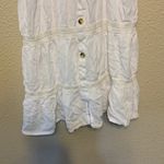 Indulge White babydoll mini dress  sz M bridal shower casual bridal engagement Photo 3