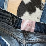 Revice Denim REVICE Matchmaker Love at First Sight Jeans Size 25 Patchwork High Rise Blue Photo 2