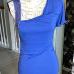 Bebe Asymmetrical Sequin Top Photo 0