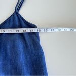 Gap  1969 Maxi Tencel Dark Indigo Denim Cami Dress Photo 12
